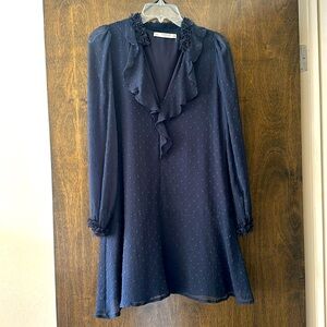 Zara Sheer Knee Length Dress